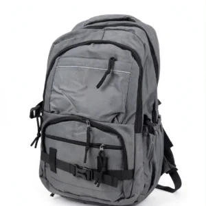 grey backpack studio