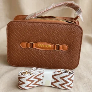 luxury woven handbag