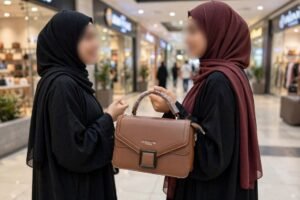 Coffee Brown Top Handle Bag mall handbag lifestyle