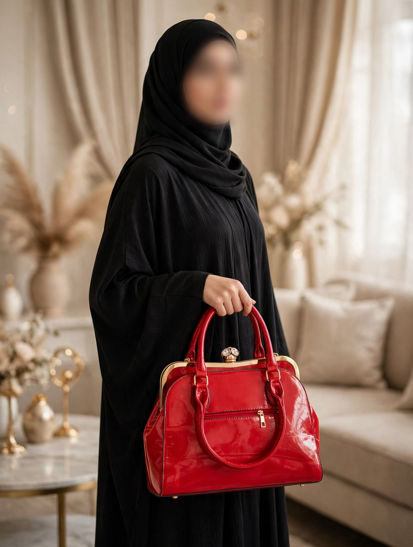 modest red handbag editorial modest red handbag editorial